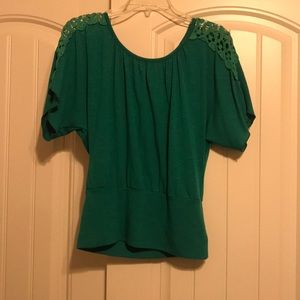 Green Holey shirt
